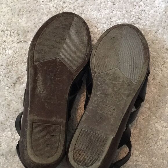 VINTAGE/ gladiator sandal 7.5 W - Picture 4 of 7
